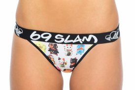 69slam Lucky Cat Lycra Brief