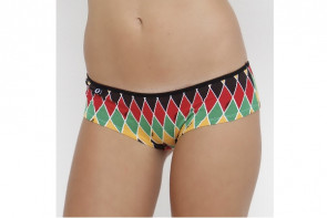 69slam Harlekin Bamboo Mini Short