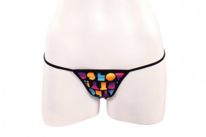69slam Funky Typo Lycra String