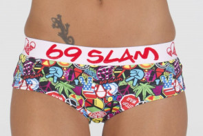 69slam Freedom Badge Boxer Girl
