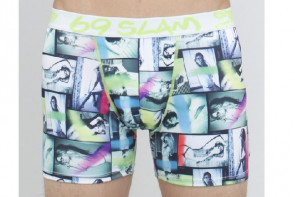 69slam Sexy Glasses Lycra Boxer Men